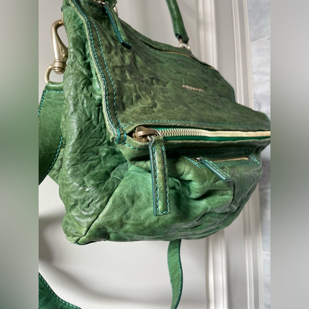 Authentic Givenchy Distressed Leather Pandora Bag- size Medium - Picture 3 of 7
